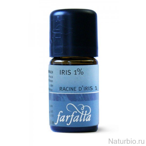 Ирис 1% селектив эфирное масло, 5 мл Farfalla