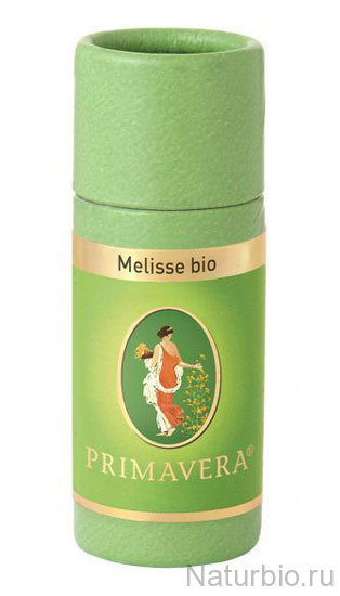 Мелисса био, 1 мл эфирное масло Primavera life