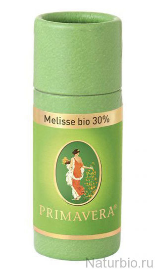 Мелисса 30% био эфирное масло Primavera life