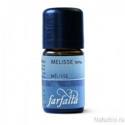 Мелисса 10% био эфирное масло, 5 мл Farfalla
