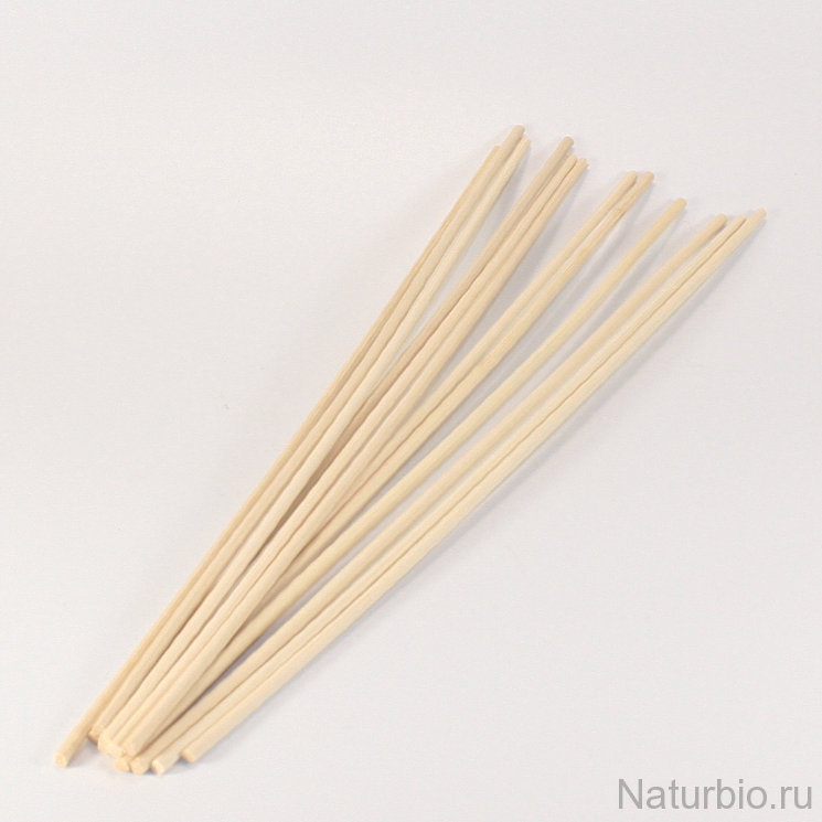 Бамбуковые палочки черные 30 см набор 6 шт  Millefiori Milano