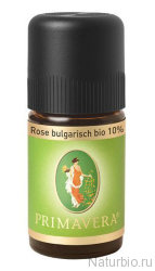 Роза болгарская био 10%, 5 мл эфирное масло Primavera life