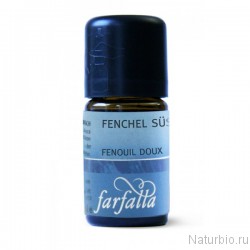Фенхель био деметер эфирное масло, 5 мл Farfalla